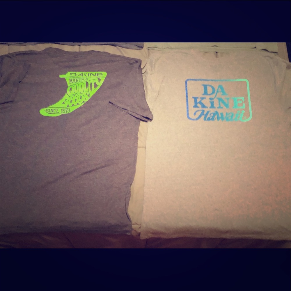 2 DaKine t shirts exc condition! Bundle 2save! Xl